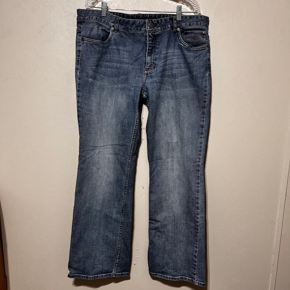 Harley Davidson Women's Wide-Leg Jeans Size !8